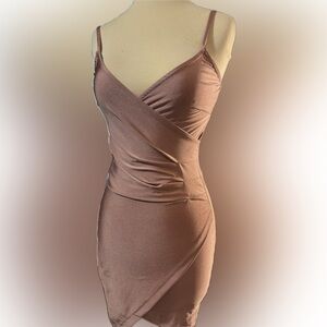 AKIRA Pink Champagne Dress